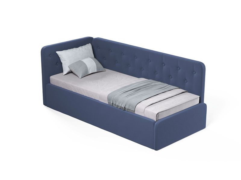 Ліжко-диван "BOSTON" Синій 46-1536 фото