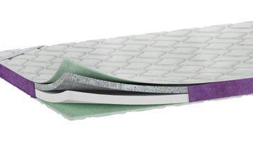 Тонкий матрас-топпер PURPLE Bionica Green Tea 140х200 см 10110120401-140200 фото