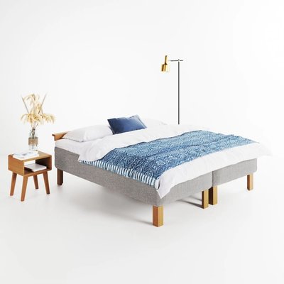 Ліжко дерев'яне PURPLE, Шотландія Нова 16В (сірий), 80х200, Вільха, Дерево 294569 фото