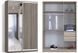Шкаф-купе двухдверный ДСП/Зеркало Стандарт 4 6072020-93-7 фото 1
