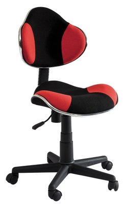 Крісло поворотне Q-G2 червоне / чорне 43-OBRQG2 фото