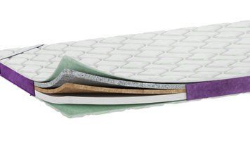 Тонкий матрац-топер PURPLE Bionica Green Tea Active 80х180 см 10110120402-80180 фото