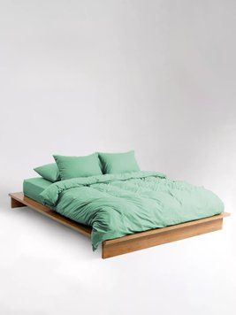 Комплект постільної білизни Good-Dream Сатин Mint Євро 59-GDSMBS-200220 фото