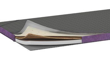 Тонкий матраc-топпер PURPLE Evolution Luxe Cocos 90x200 см 10110340402-90200 фото