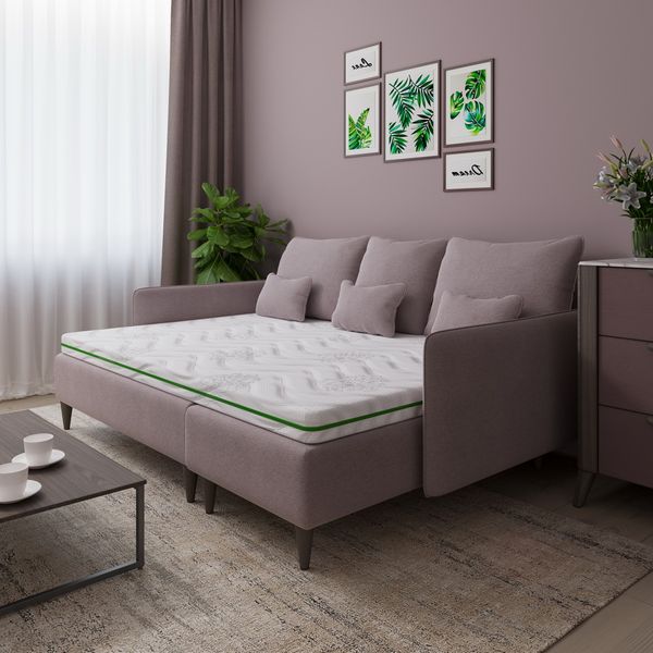 Тонкий матрац-топпер Usleep Sleep Roll Green 80x190 15607-80190 фото