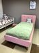 Ліжко TIFFANY 90X200 рожеве/дуб TAP.58 43-TIFFANY90R фото 3