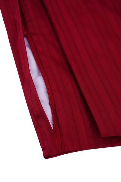 Комплект постільної білизни Good-Dream страйп-сатин Bordo King Size 59-GDSSBBS-200220 фото