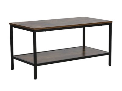 Журнальный столик WENDY A коричневый рустикальный/черный 43-WENDYABRC фото